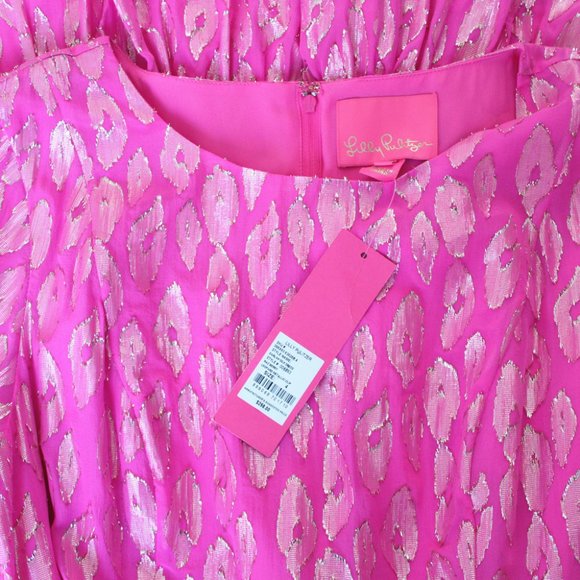 Lilly Pulitzer Darlah Silk Wrap Dress - Picture 10 of 11
